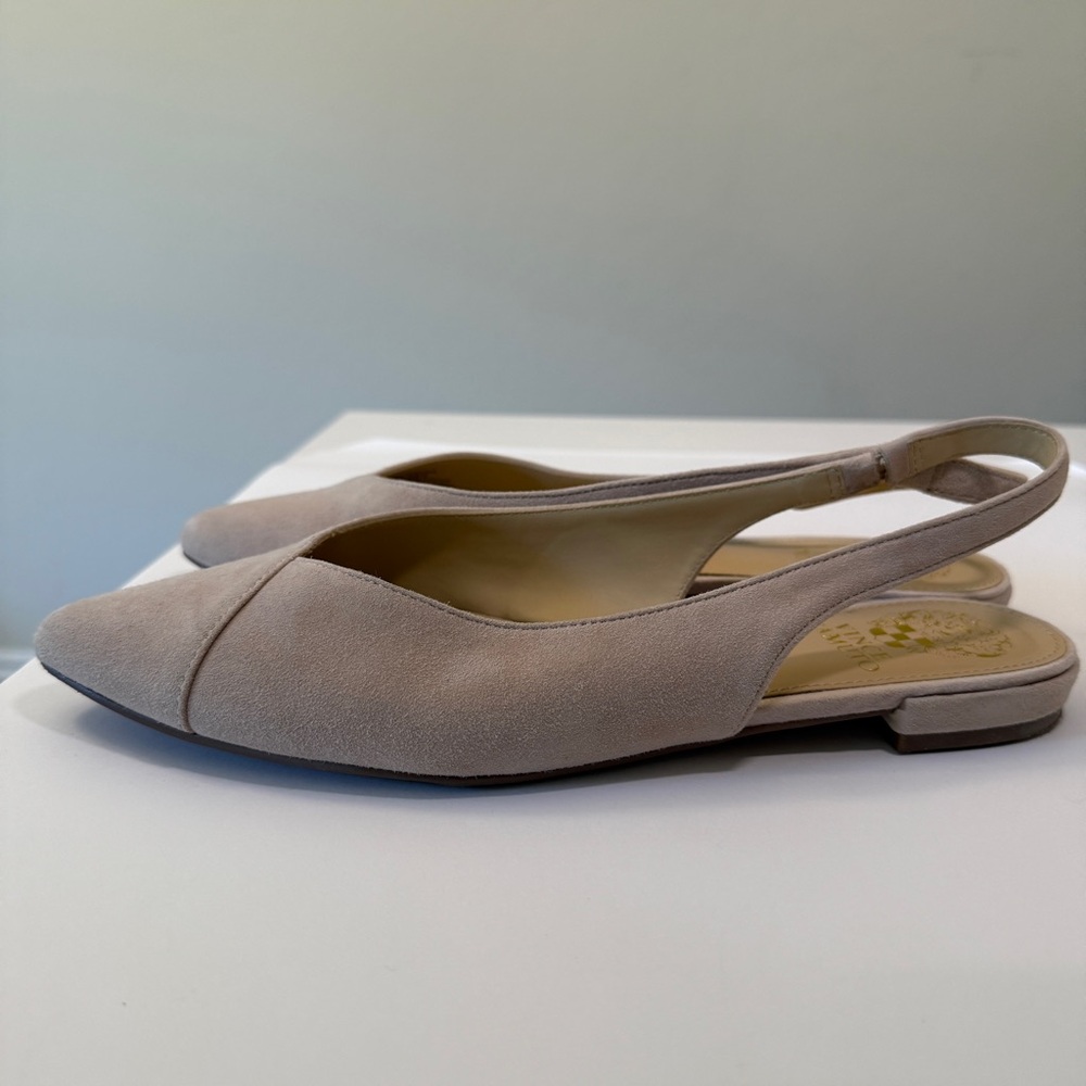 Vince Camuto Jasenia Slinback Flat Shoes in light pink - size 8 - Picture 4 of 13